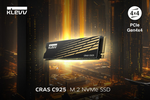 KLEVV, 신제품 ‘CRAS C925 Gen4 M.2 SSD’ 출시