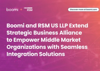 부미와 RSM, 전략적 비즈니스 제휴 확장을 통해 미들마켓 조직의 역량 강화 위한 원활한 통합 솔루션 제공